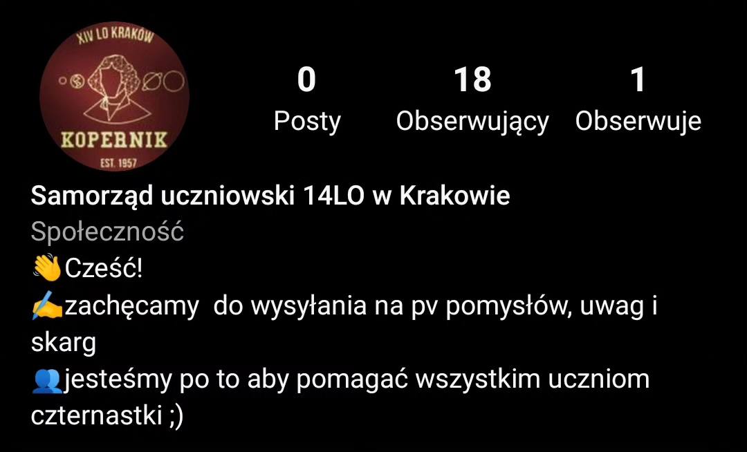 Zapraszamy na Instagrama.