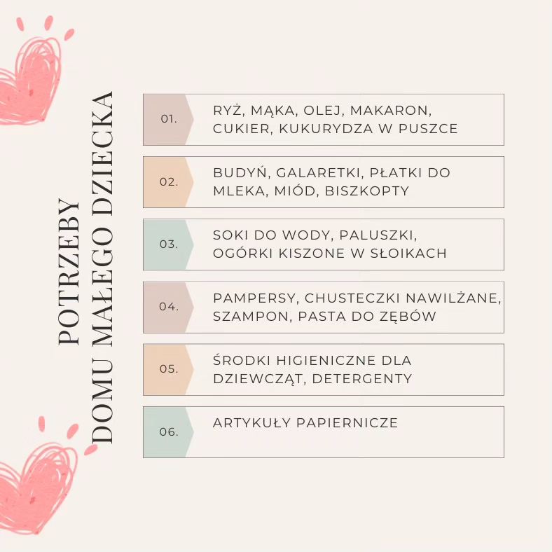 Zbiórka dla Domu Małego Dziecka w Krakowie.