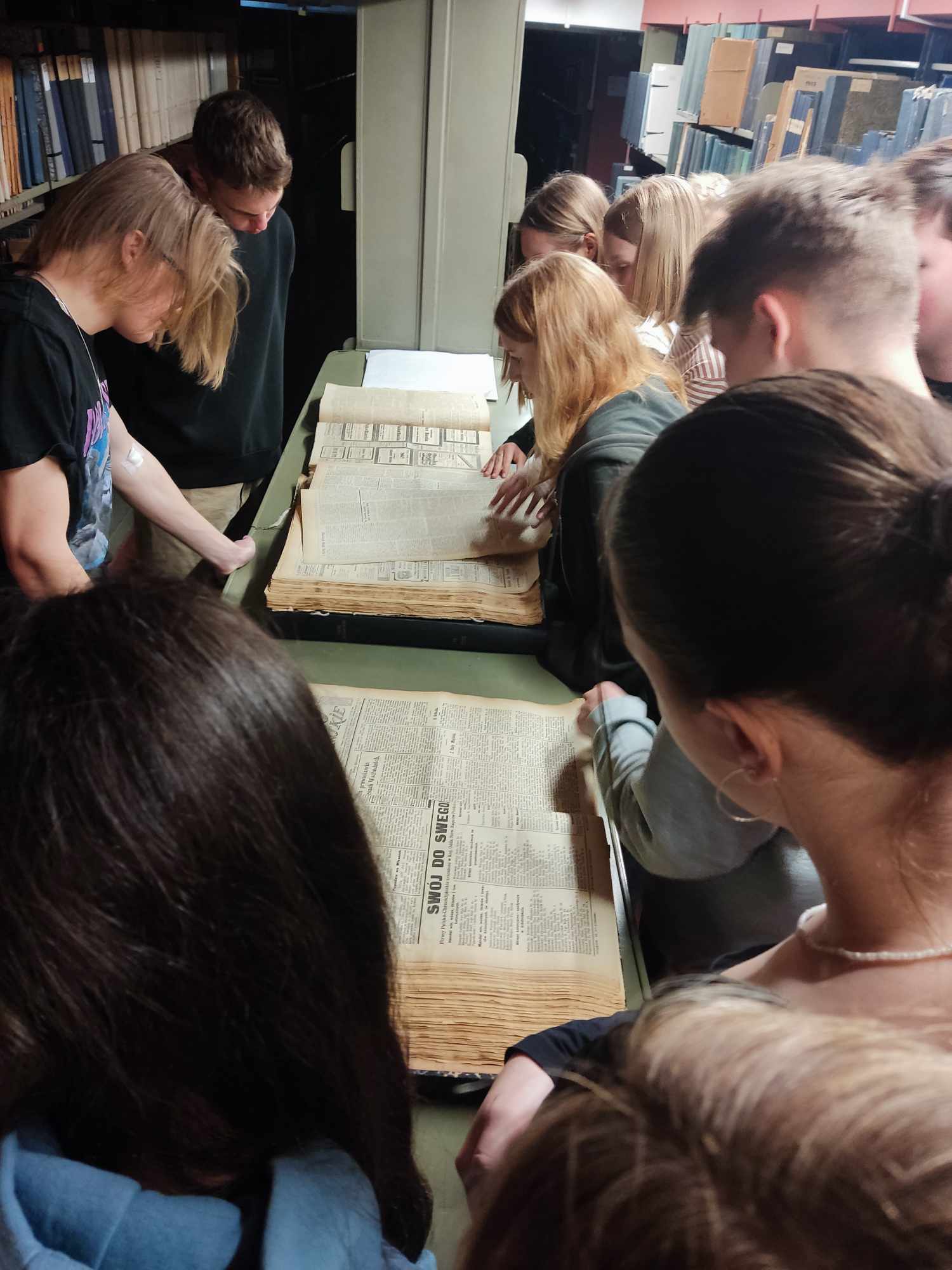 Wyjście na warsztaty w Bibliotece Jagiellońskiej.